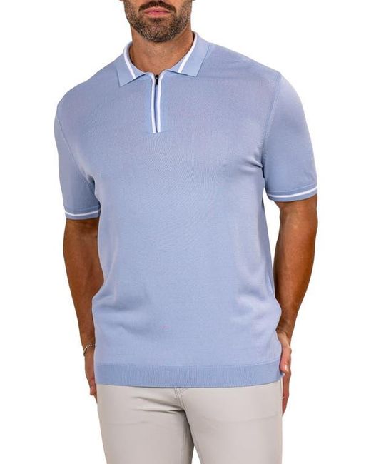 Maceoo Blue Marthy Polo for men