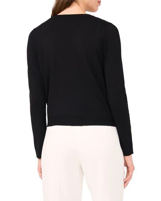 Halogen® Black V-Neck Cardigan