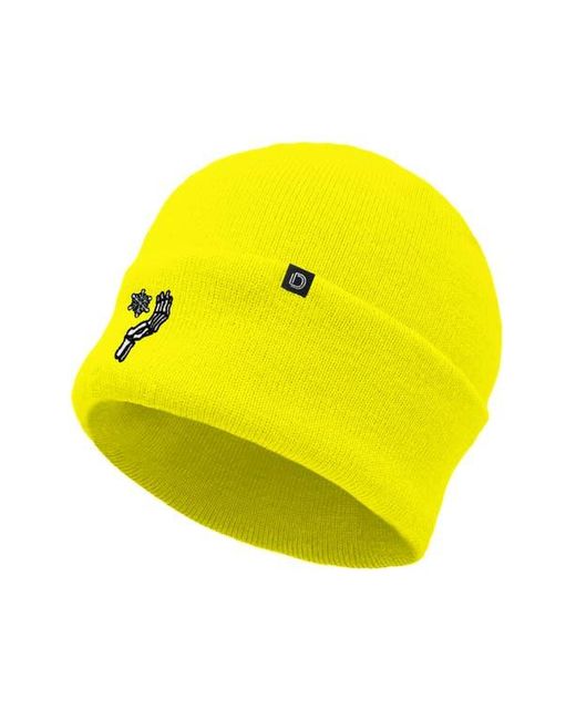 Alix Yellow Chill Touch Beanie for men