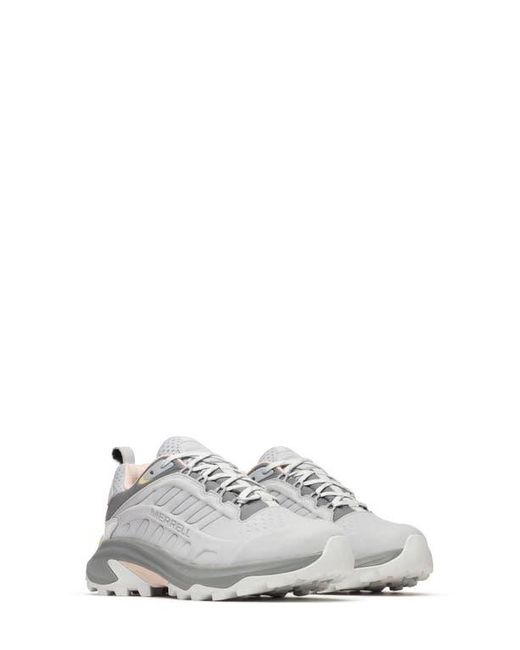Merrell White Moab Speed 2 Waterproof Hiking Shoe
