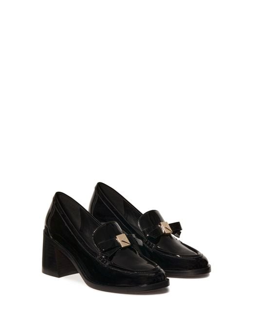 Kate Spade Black Deco Bow Loafer Pump