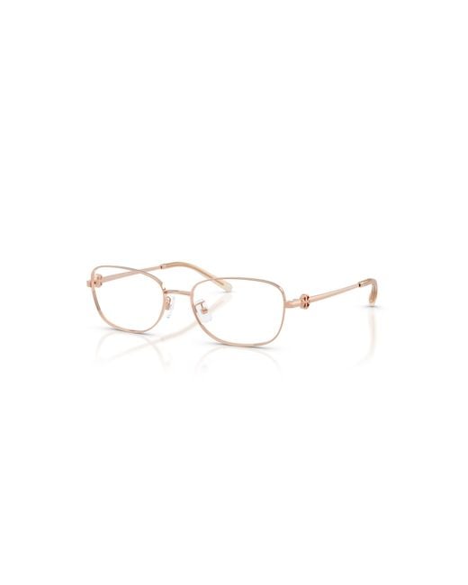 Tory Burch Multicolor 53Mm Rectangle Optical Glasses
