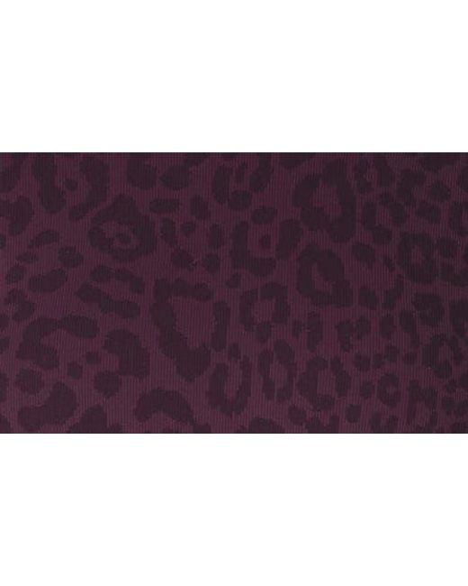 Sweaty Betty Purple Animal Base Layer Top