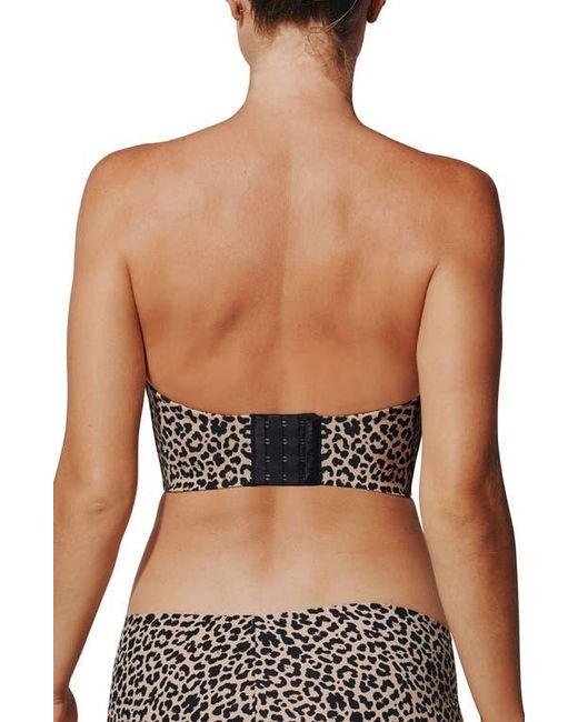 Thirdlove Black Zero Edge Strapless Underwire Bustier Bra