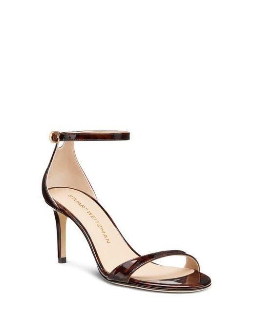 Stuart Weitzman Metallic Nudist Ii 75 Sandal