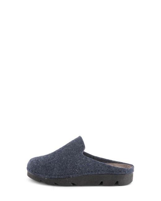 Flexus by Spring Step Blue Cloggish Mule