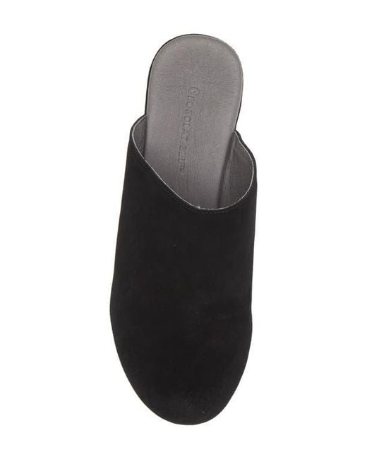 Chocolat Blu Black Ginette Platform Clog