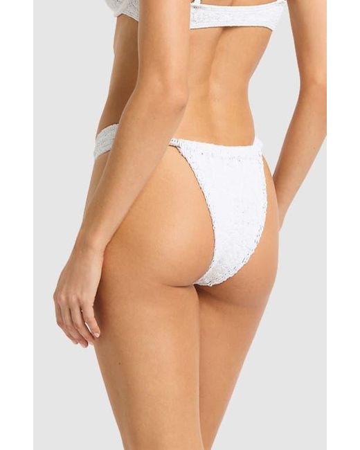 Bondeye White Georgia Bikini Bottoms