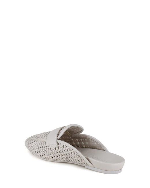 Splendid White Sandra Woven Mule