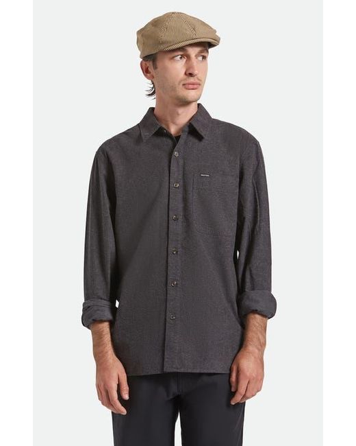 Brixton Natural Brood Stripe Driving Cap