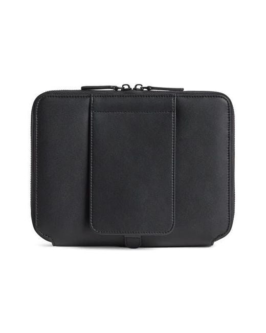Monos Black Metro Zip Folio