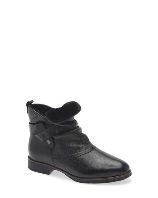 BOTTER Black Fuzzy Lining Bootie