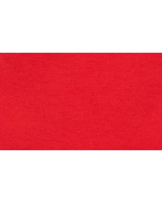 Alex Mill Red Coco Sport Stretch Cotton Cardigan