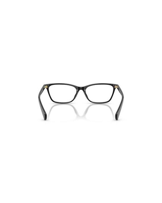 Ralph Black 53Mm Rectangle Optical Glasses