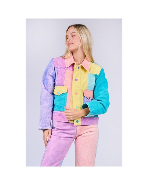 Mokuyobi Pink Denim Jacket