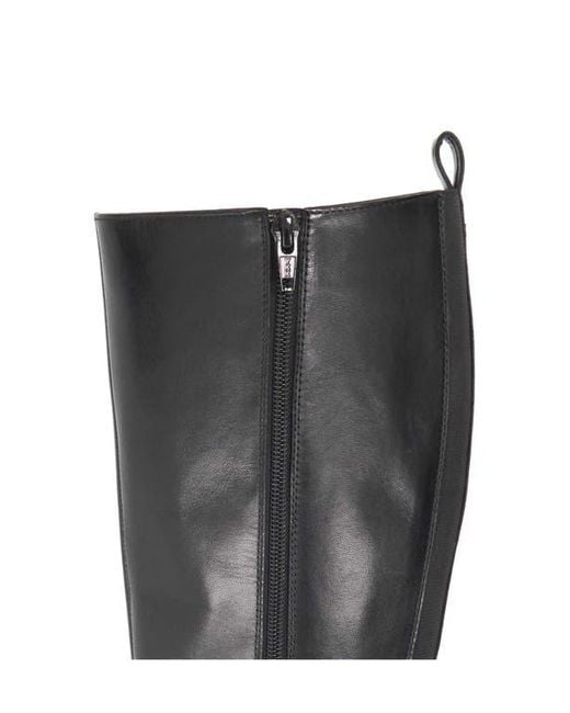 Dune Black Tillies Knee High Boot