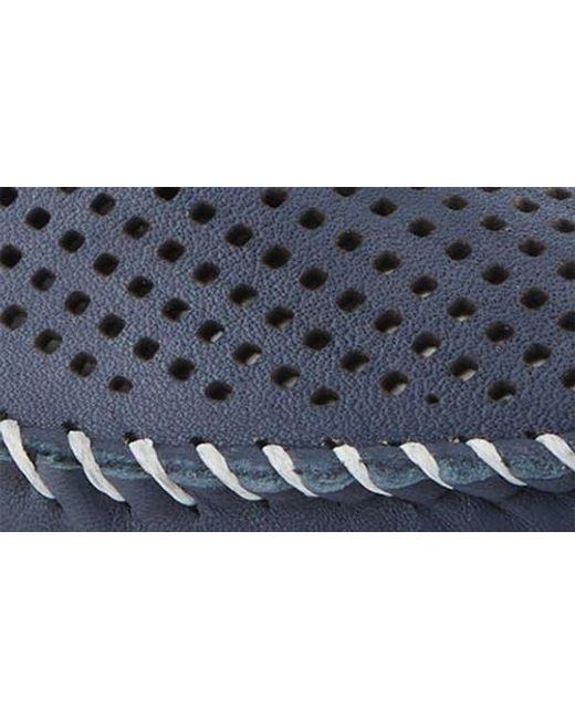 Spring Step Blue Eastwood Platform Sneaker
