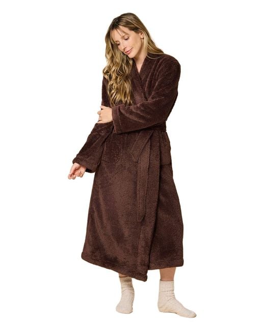 Softies Brown Dreamplush Wrap Robe