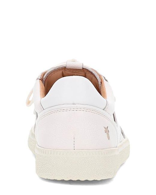Frye White Milly Low Top Sneaker