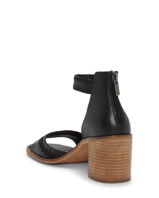 Lucky Brand Black Shivona Ankle Strap Sandal