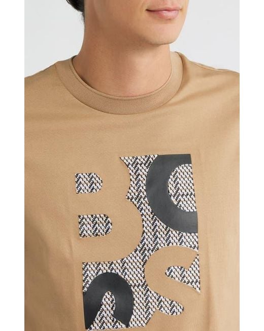 Boss Natural H-Thompson Graphic T-Shirt for men