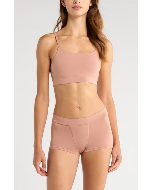OXER Brown Luxe Icon Stretch Modal Adjustable Bralette