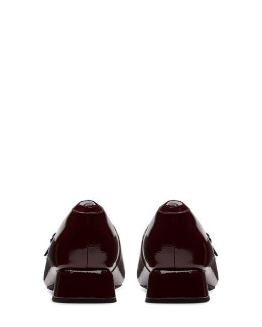 Clarks White Daiss Shine Mary Jane Pump