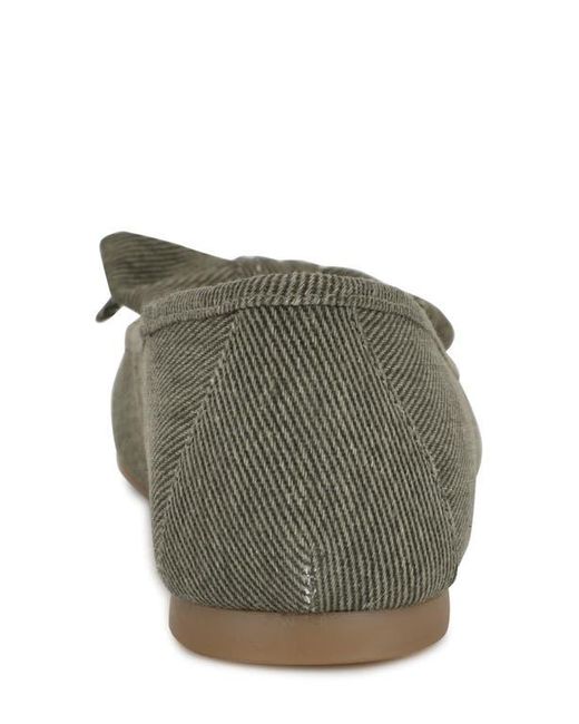 Nine West Green Veronika Ballet Flat