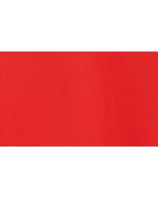 Sunspel Red Cotton Crewneck T-Shirt for men