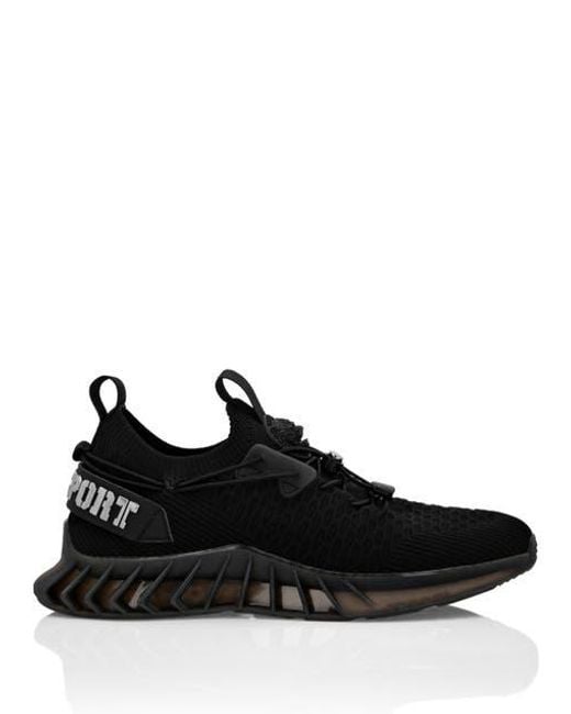 Philipp Plein Black Runner Hi-Tech