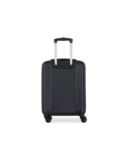Bugatti Black Manchester Hardside Carry-On With Double Wheels