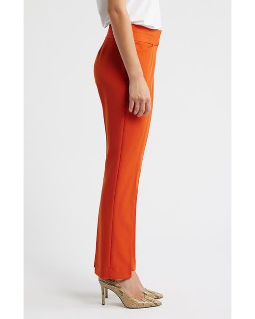 Tahari Red Bootcut Pants