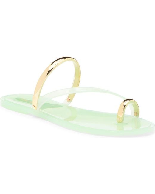 Steve Madden Metallic Fuze Slide Sandal