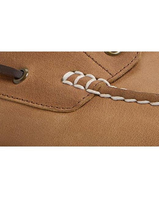 ALDO Brown Cedric Lugged Boat Shoe for men