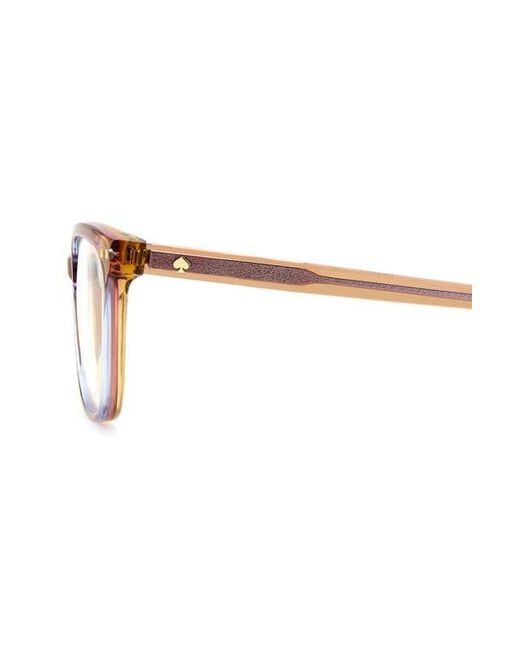 Kate Spade Multicolor Adria 52Mm Rectangular Optical Glasses