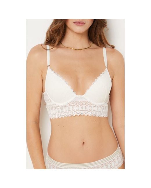 Etam Multicolor Gravure Lace Underwire Bra