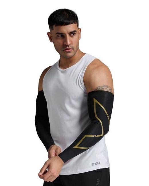 2xu Gray Force Compression Arm Guards