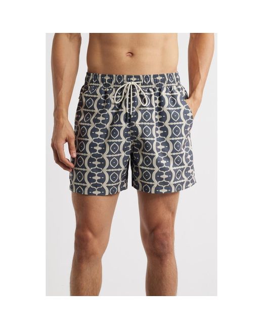 Oas Blue Forge Hypnotise Swim Trunks for men