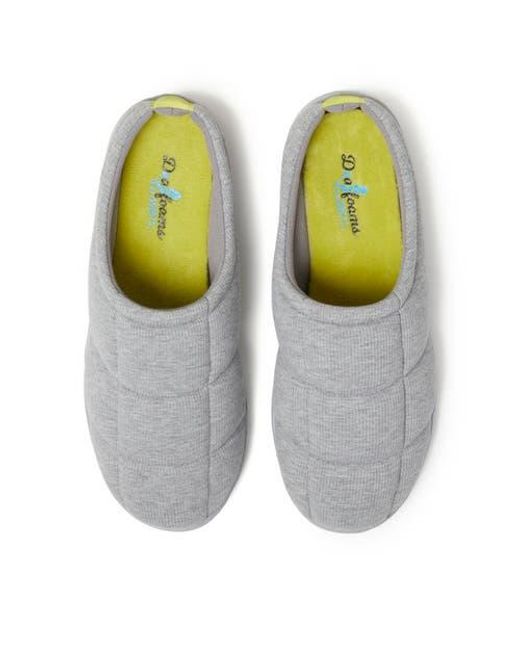 Dearfoams Gray Brayden All Day Lounge Clog Slipper for men