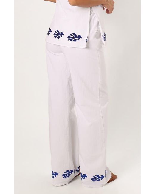Petal & Pup Pink Amalia Linen Drawstring Pants