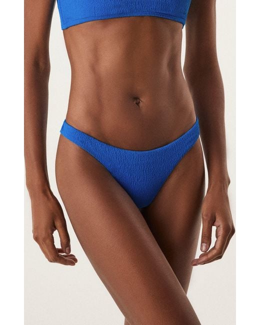 ViX Blue Basic Bikini Bottoms