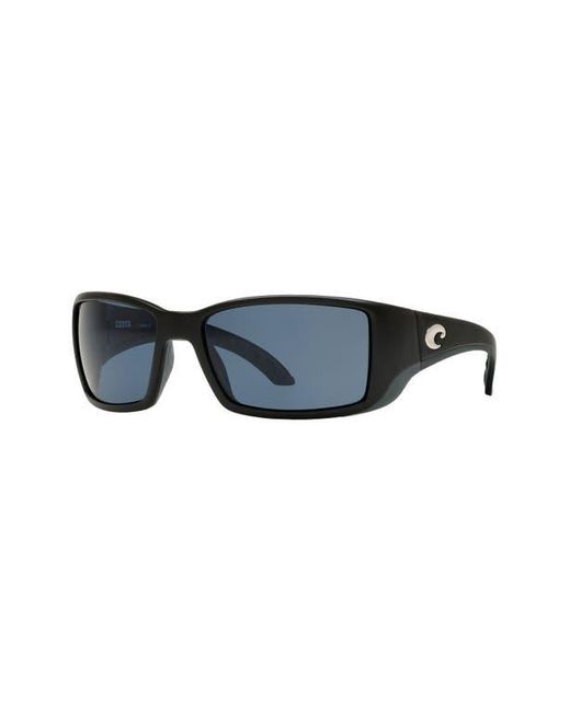 Costa Del Mar Blue 62Mm Polarized Wraparound Sunglasses for men