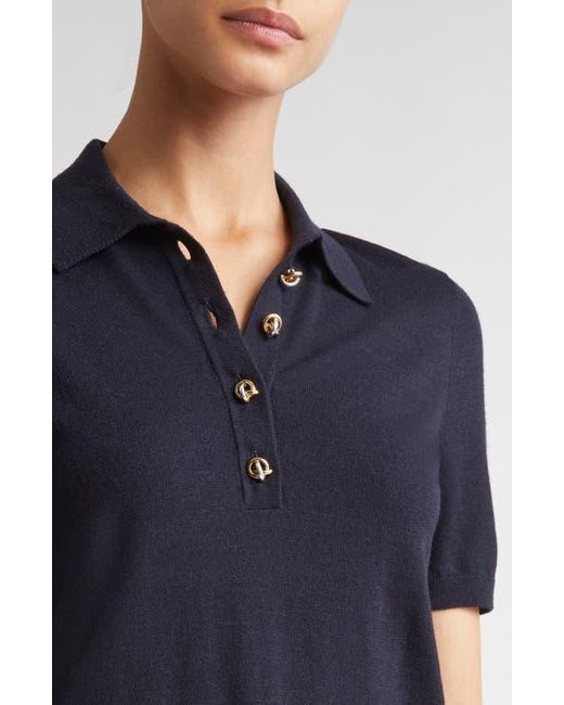 Altuzarra Blue Nemo Merino Wool Blend Cardigan