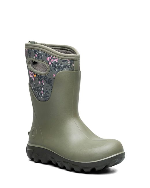 Bogs Green Classic Seamless Tall Rain Boot