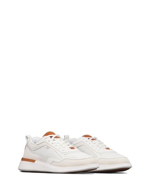 Wolf & Shepherd White Crossover Runner Sport Sneaker for men
