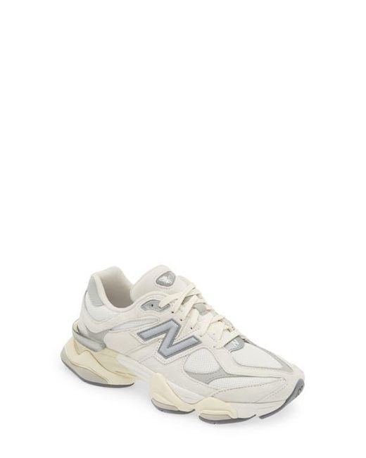 New Balance White Gender Inclusive 9060 Sneaker