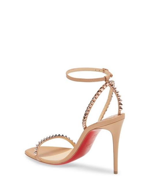 Christian Louboutin Natural So Me Studded Sandal