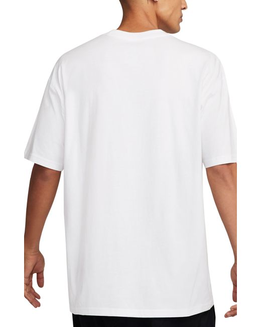 Nike White Max90 Dunk Patch T-shirt for men