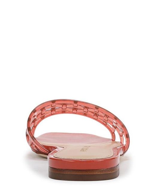 Veronica Beard Pink Maris Jelly Slide Sandal