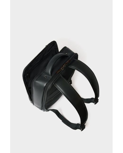 Osprey Black The Charlie Leather Backpack for men